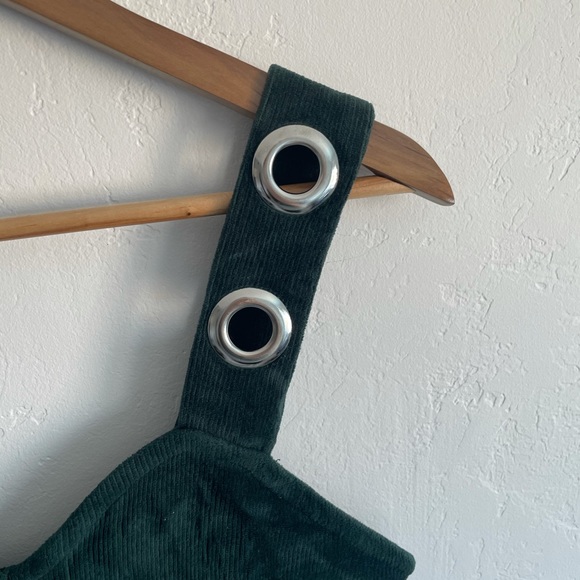 Wild Fable Dark Green Corduroy Mini Dress - Picture 6 of 9